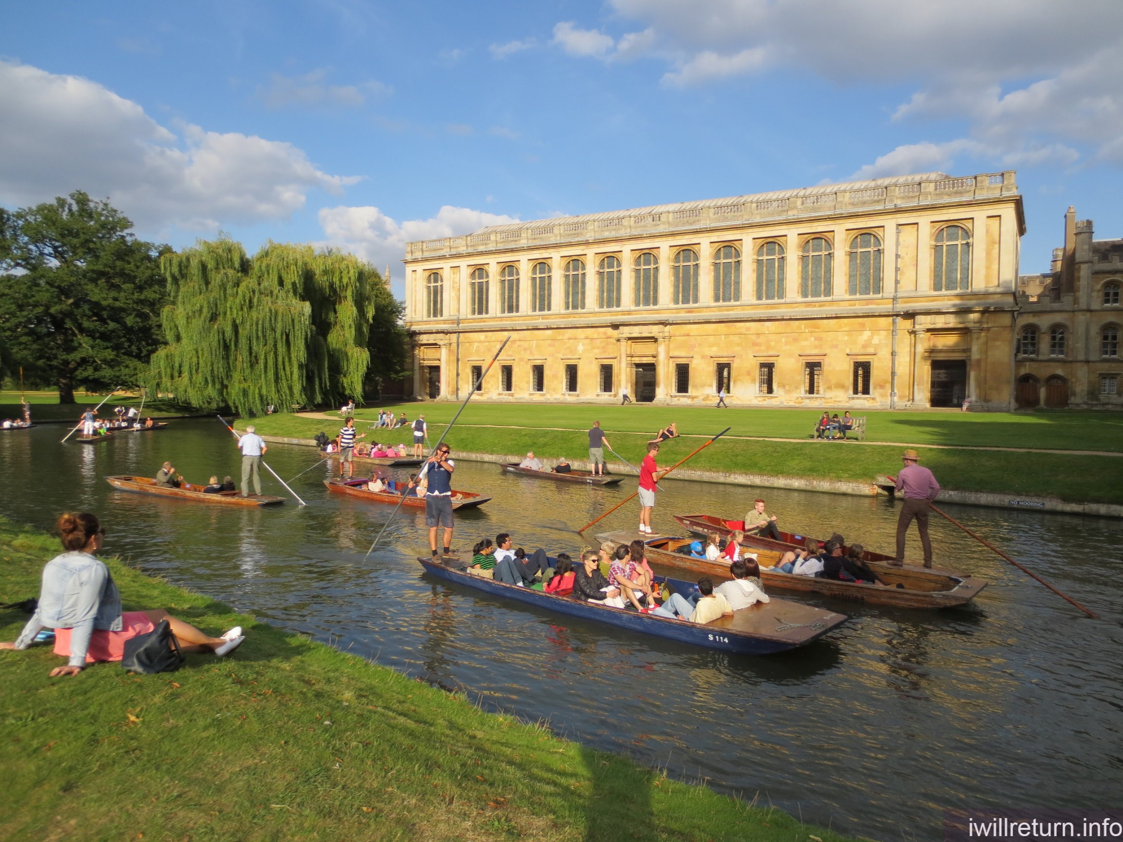 River Cam and Cambridge University
