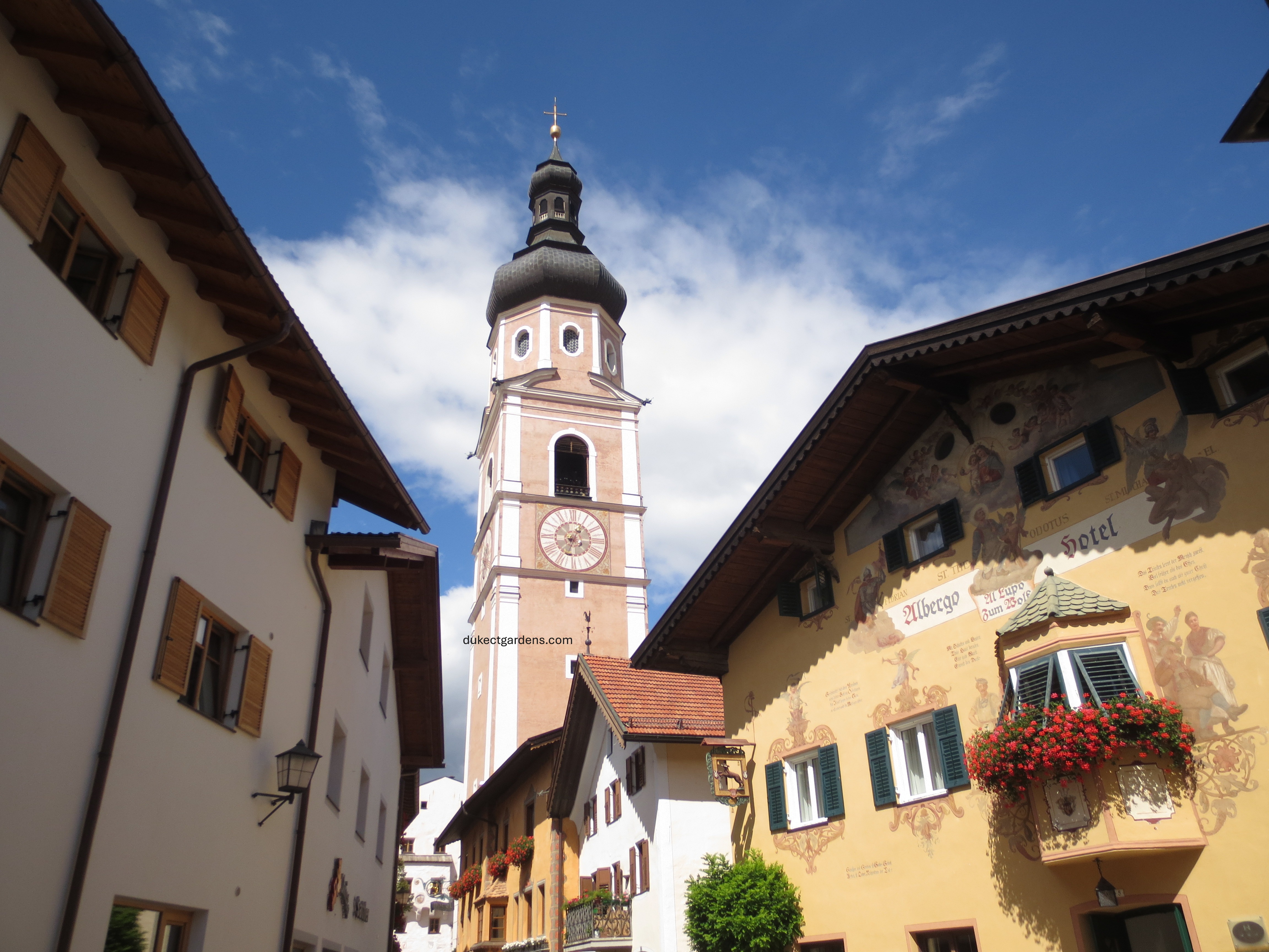 Villiage Center of Kastelruth/Castelrotto