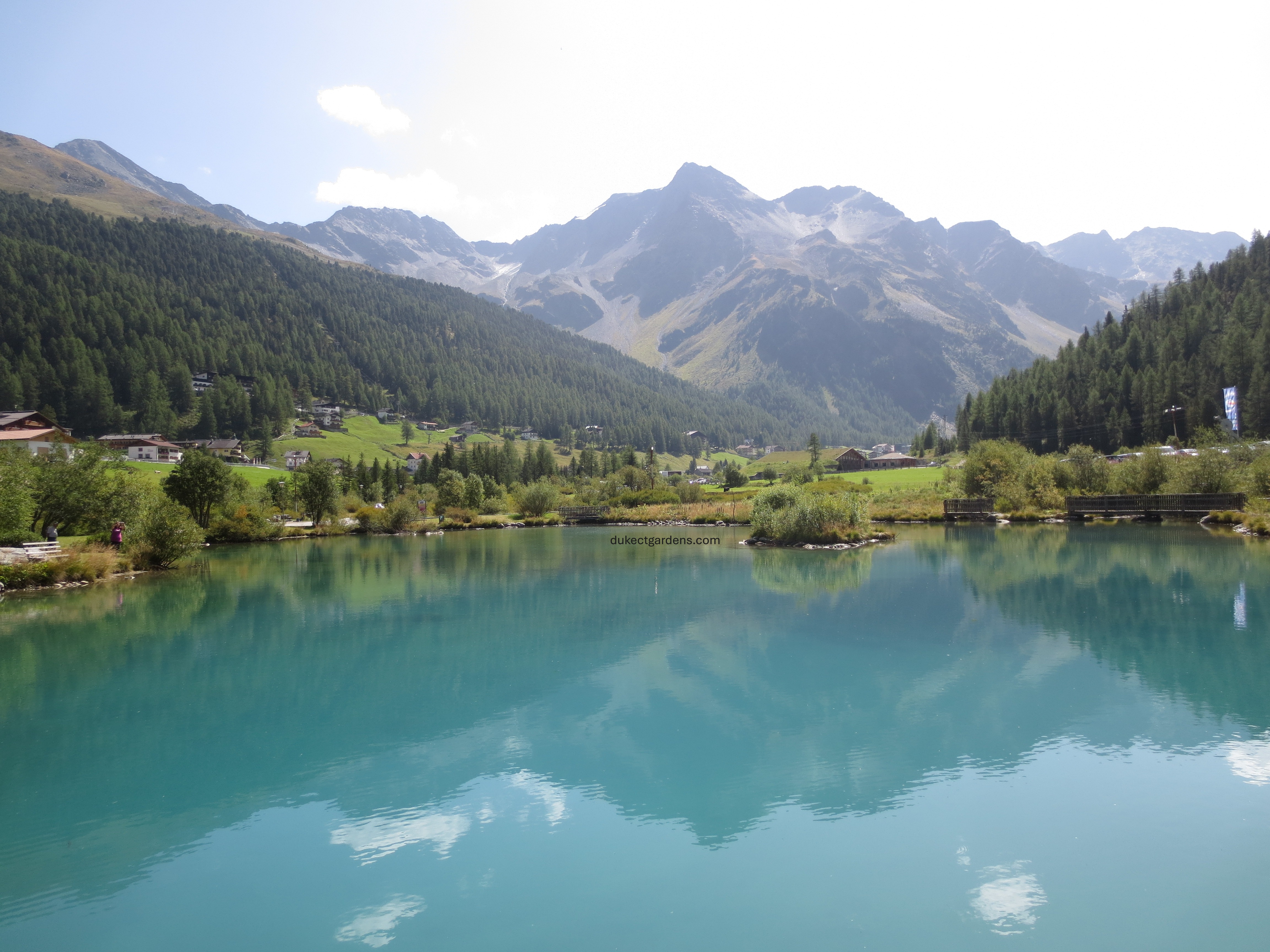 Lake Solda in Sulden/Solda, South Tyrol, Italian Dolomites