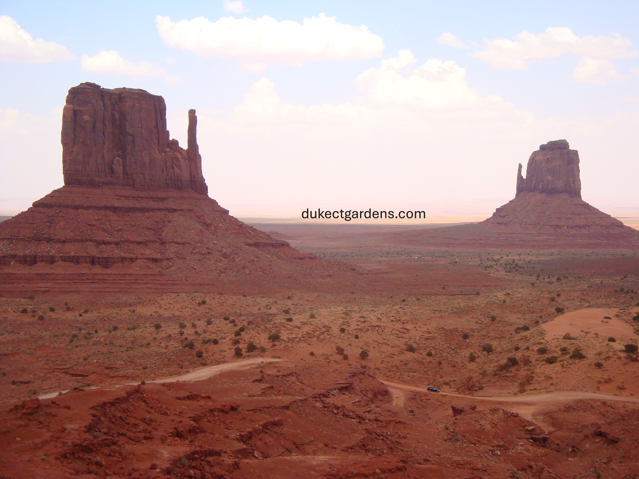 West Mitten Butte and East Mitten Butte, Monument Valley Navajo Tribal Park