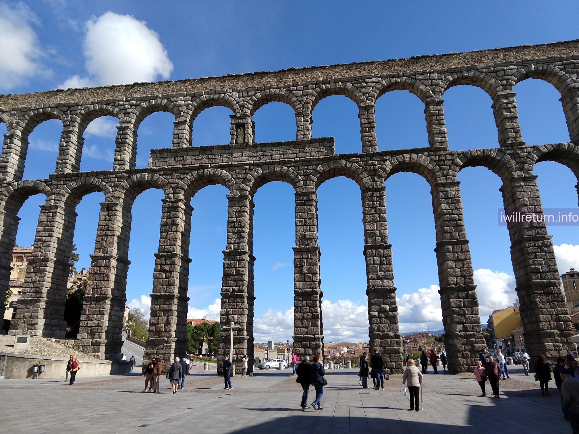 Roman Aqueduct, Segovia, Spain