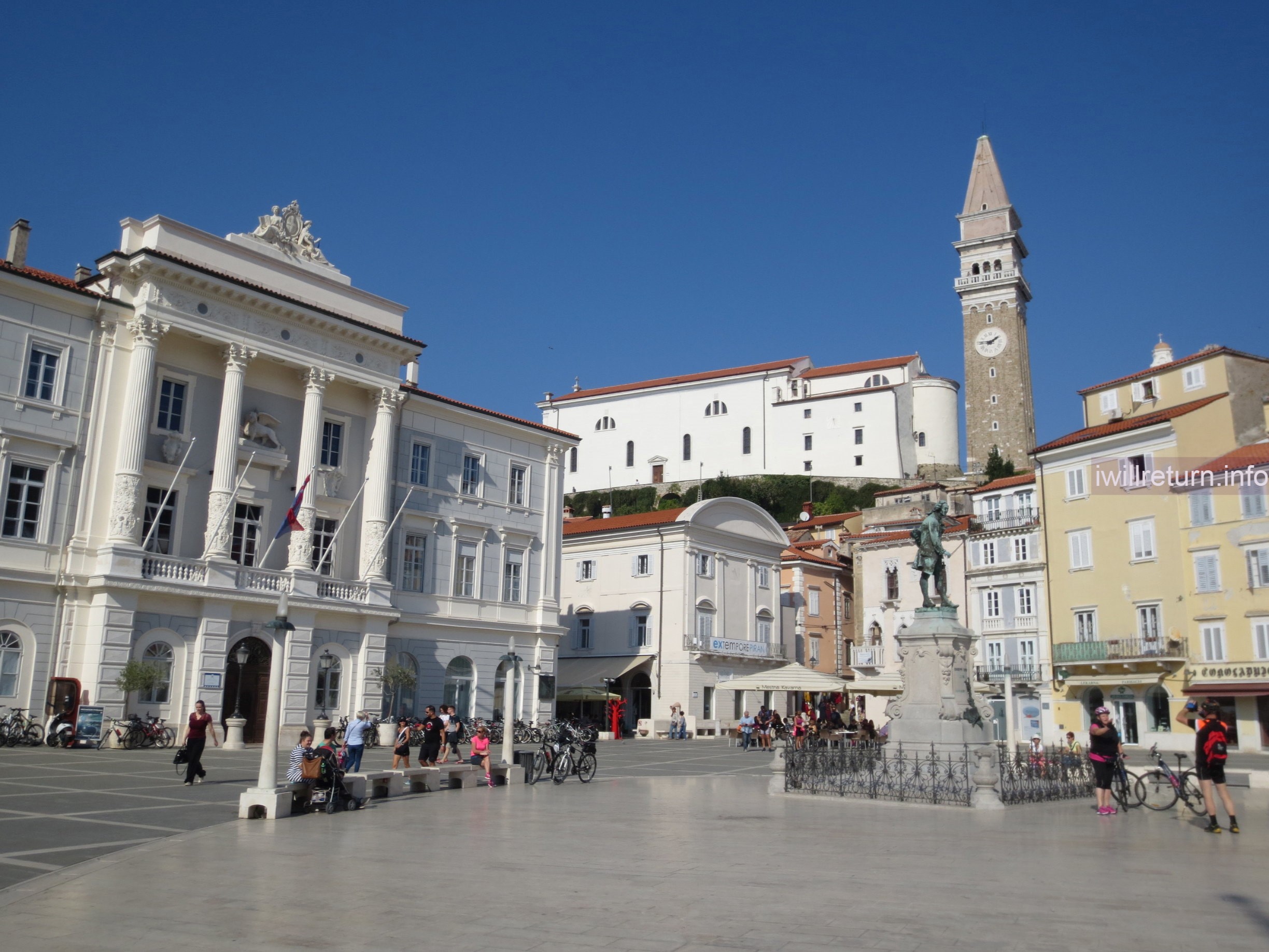 Tartini Square, Piran, Slovenia