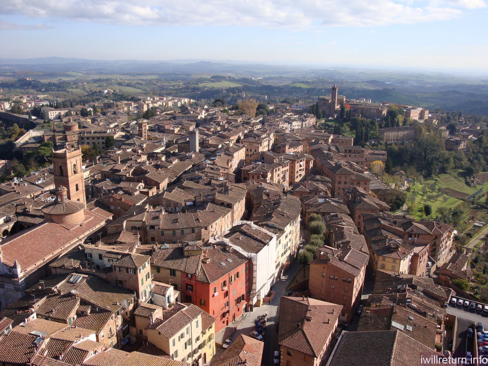 From Torre del Mangia, Siena