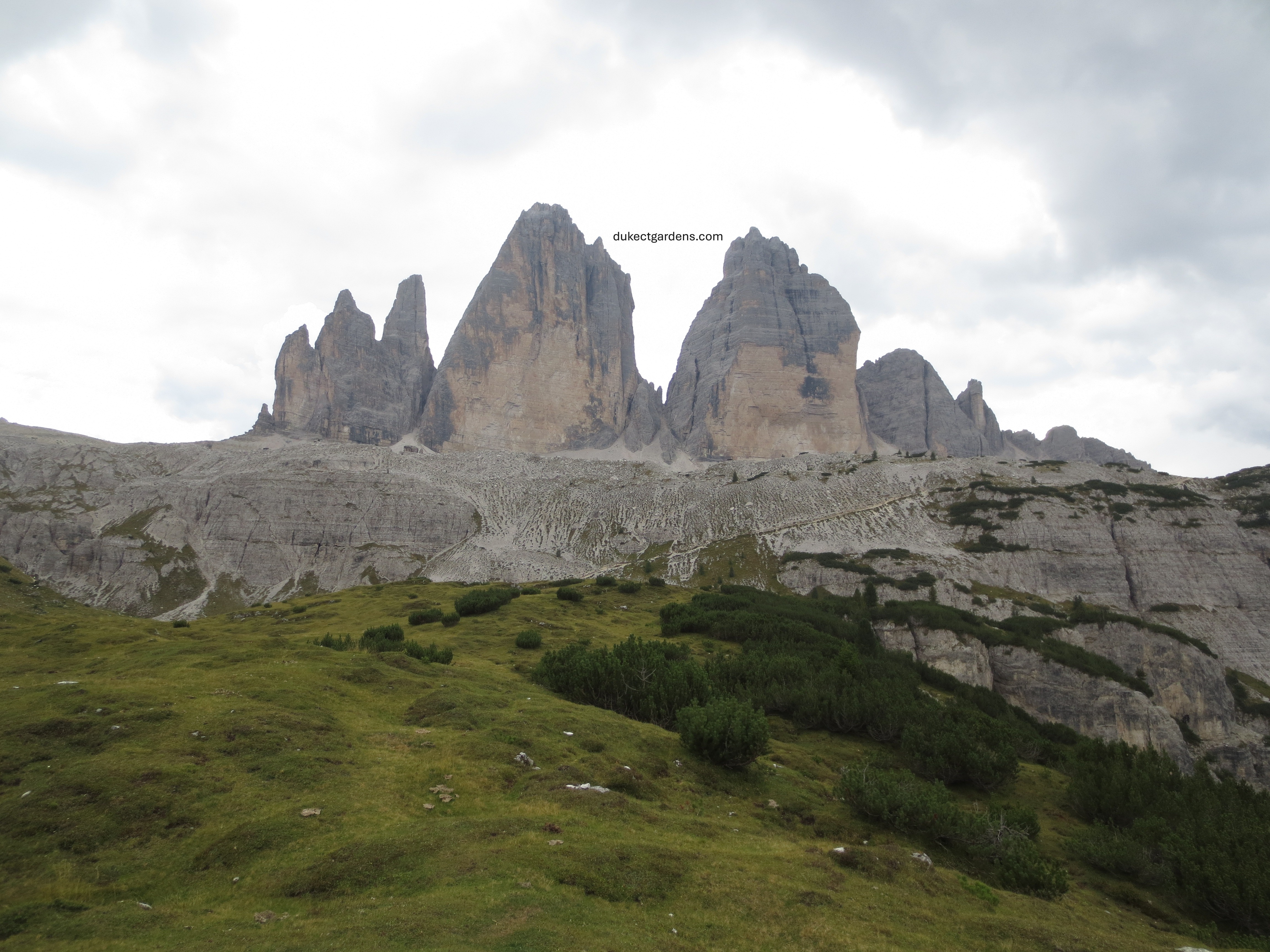 Tre Cime di Lavaredo, Drei Zinnen